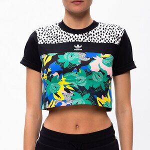 Women's Adidas Originals x Her Studio Printed Crop Top